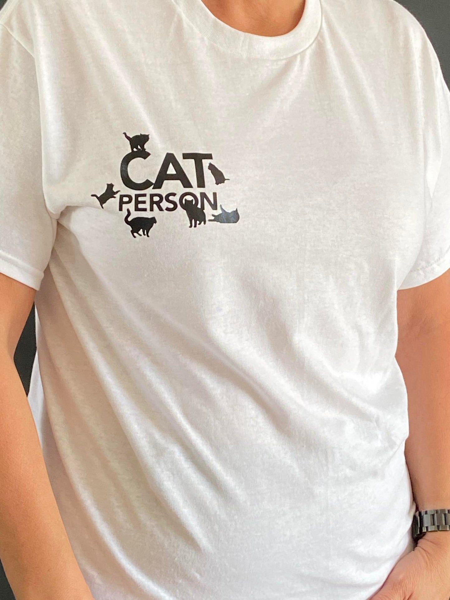 T-Shirt "Cat Person"